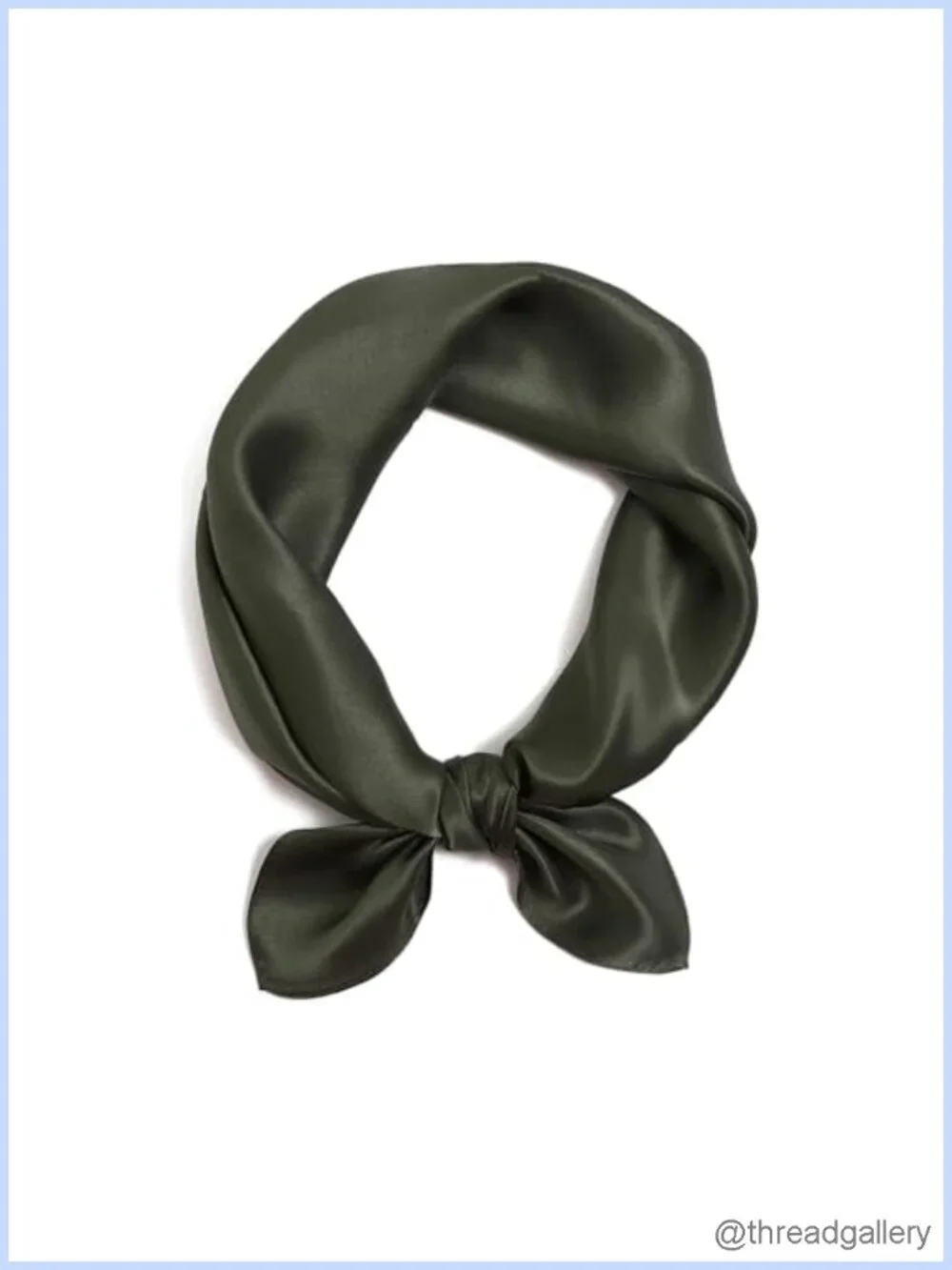 27x27 Pure Mulberry Silk Square Scarf - Lightweight Neckerchief & Headscarf